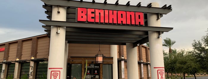Benihana is one of Fav places to eat.