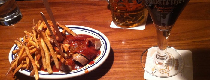 Wechsler's Currywurst is one of nyc german food.
