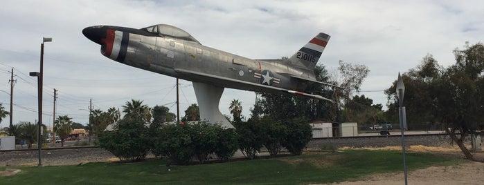 F-86D Fighter Jet Display is one of PHX Parks in The Valley.