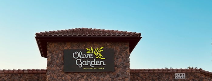 Olive Garden is one of Las Vegas yemek.