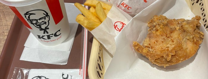 KFC is one of ケンタッキーフライドチキン.