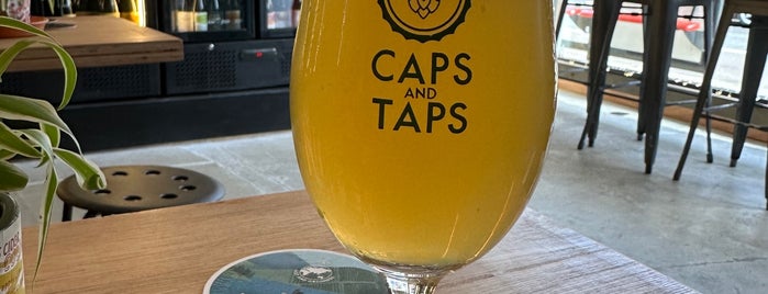 Caps and Taps is one of London's Best for Beer.