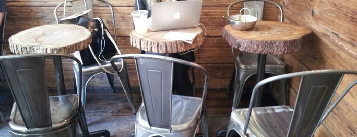 Mojo Coffee is one of • a coffee & a laptop.