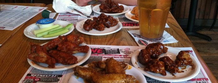 Winking Lizard Tavern is one of Rated "Best Wings in Cleveland".