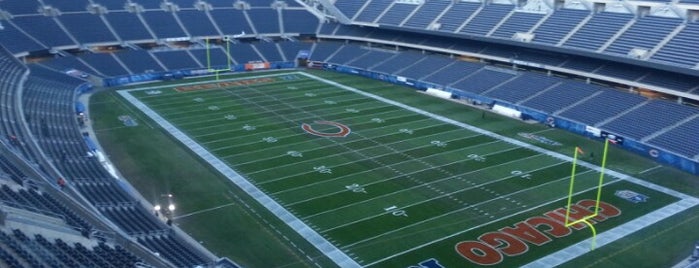 Soldier Field is one of chicago.