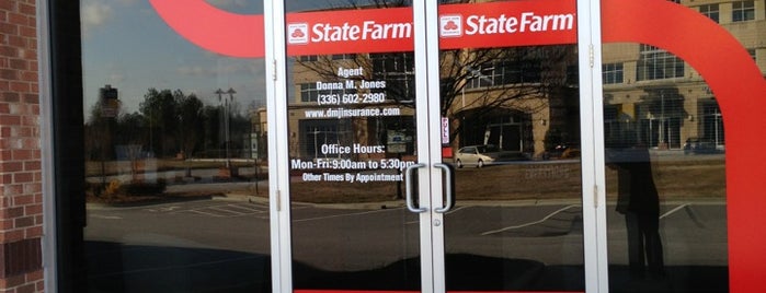 Donna M. Jones - State Farm Insurance Agent is one of Tempat yang Disukai Kelly.