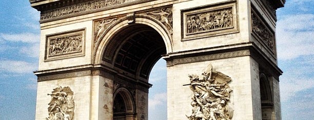 Arc de Triomphe is one of PARIS.