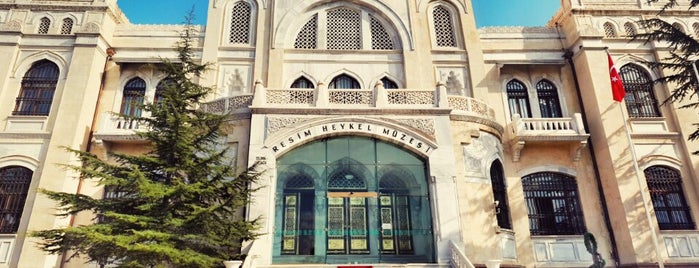 Staatliches Kunst- und Skulpturenmuseum Ankara is one of Gespeicherte Orte von Ergün.