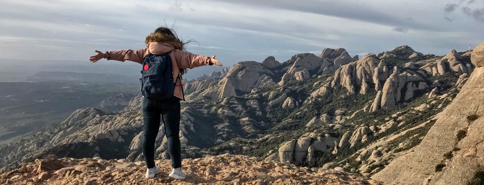 Muntanya de Montserrat is one of Lieux qui ont plu à Kristina.