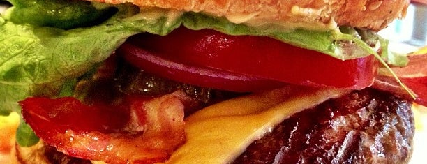 Breakfast in America is one of burgers/sandwichs.