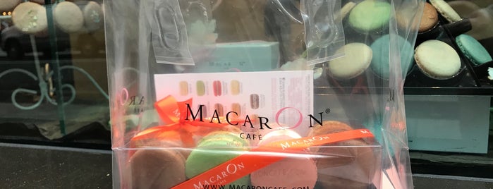 MacarOn Café is one of Desserts, Pastries, Chocolates, and More.