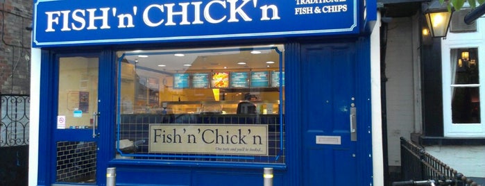 Fish 'n' Chick'n is one of Cambridge.