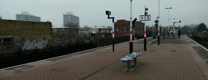 Loughborough Junction Railway Station (LGJ) is one of Stations - NR London used.