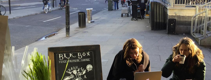 BlkBox is one of London coffee.