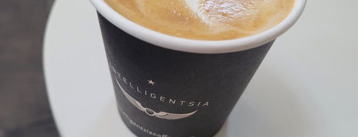Intelligentsia Coffee & Tea is one of WiFi-friendly and/or Laptop-ready in SFValley+.