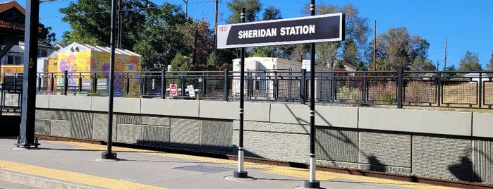 RTD Rail - Sheridan Station is one of Transit: RTD Rail 🚆.