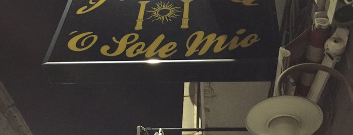 O Sole Mio is one of Mis restaurantes.