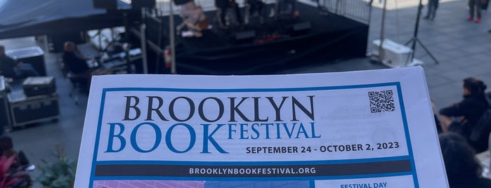 Brooklyn Book Festival is one of The streets of NY.