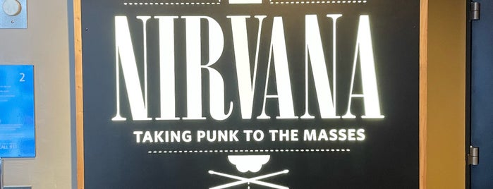 Nirvana: Taking Punk To The Masses Exhibit is one of seattle spaces.
