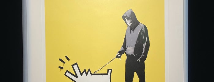 Banksy: Genius or Vandal? Exhibition is one of Gone.nyc 1.