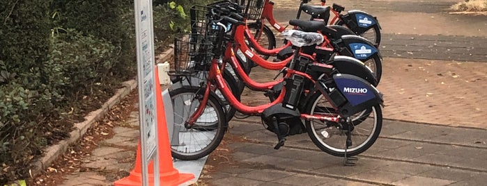 江東区臨海部コミュニティサイクル H1-44.テプコ豊洲ビル is one of 🚲  江東区臨海部コミュニティサイクル.