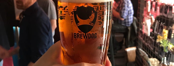 BrewDog Angel is one of London pubs to do.