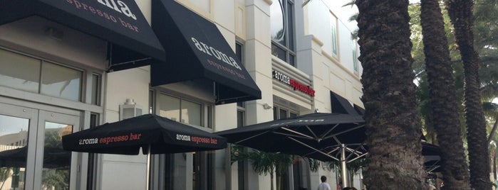 Aroma Espresso Bar is one of The 9 Best Places for Chai Lattes in Miami Beach.