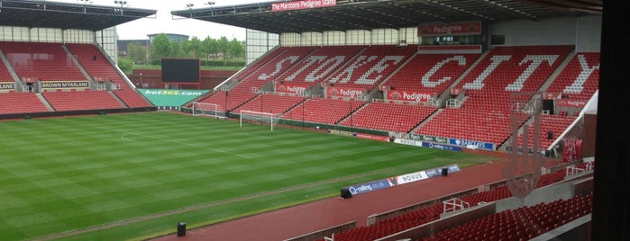 Britannia Stadium is one of Barclays Premier League Stadiums 2013-14 Season.