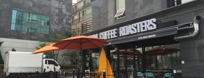 WYYM coffee roasters is one of Lugares favoritos de 블루씨.