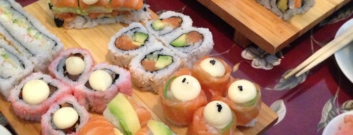 Wason is one of Try the family sushi platter - 28 pieces.