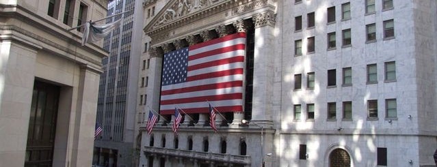 New York Stock Exchange is one of Architecture - Great architectural experiences NYC.