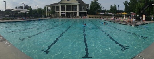Centennial Lakes Pool & Clubhouse is one of Tempat yang Disukai Brian.