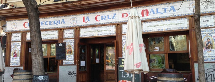 Cervecería La Cruz de Malta is one of Madrid tapas, raciones y pintxos.