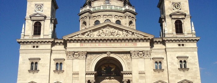 Basílica de San Esteban is one of Budapest 🇭🇺.