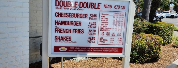In-N-Out Burger is one of CA.