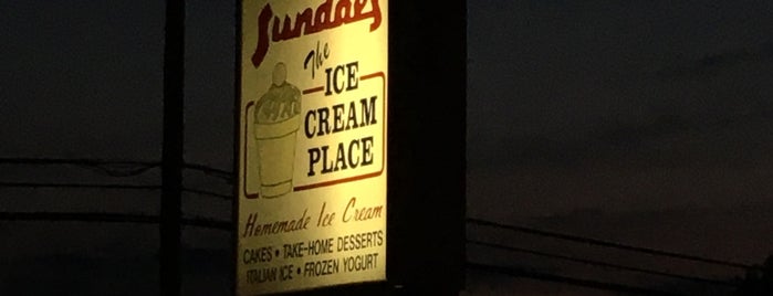 Sundaes The Ice Cream Place is one of Julie's things to do.