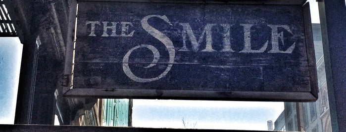 The Smile is one of To-Try: NoHo, SoHo, NoLiTa.