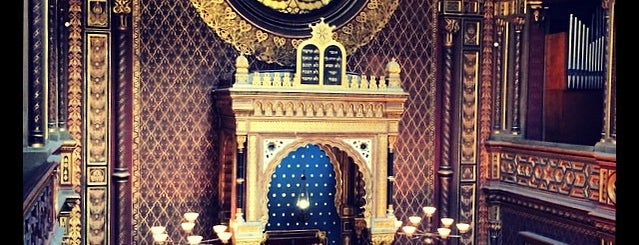 Spanish Synagogue is one of Prague, miluji te.