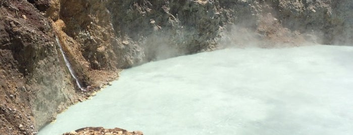 The Boiling Lake is one of Dominica.