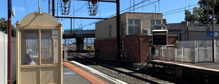 Newport Station is one of Melbourne Train Network.