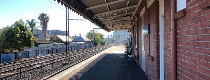 Middle Footscray Station is one of Melbourne Train Network.