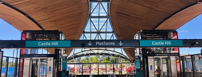 Castle Hill Station is one of Sydney Metro.