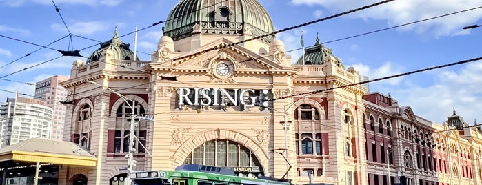 Flinders Street Station Steps is one of Melbourne Sight Seeing.