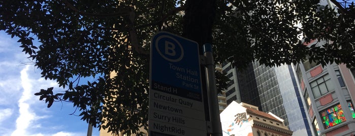 Bus Stop 2000 249 (Park Street Metrobus Station) is one of Sydney City,NSW.