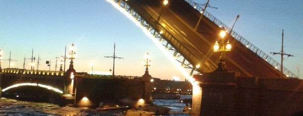 Trinity Bridge is one of Санкт-Петербург.