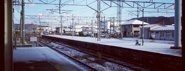Shiroishi Station is one of The stations I visited.