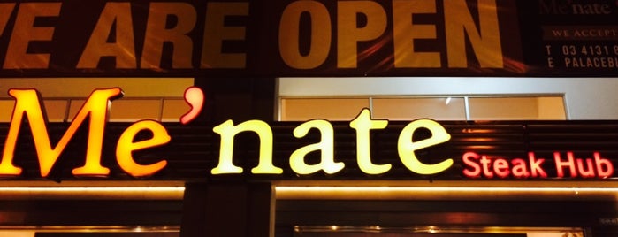 Me'nate Steak Hub is one of KL MEAT.