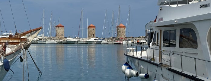 Three Windmills of Rhodes is one of Родос.
