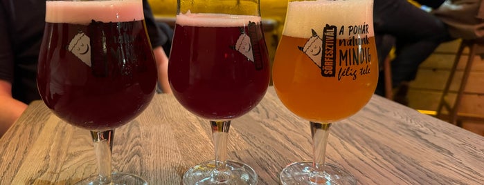 First | Craft Beer & BBQ is one of Budapest Brews and Chews.