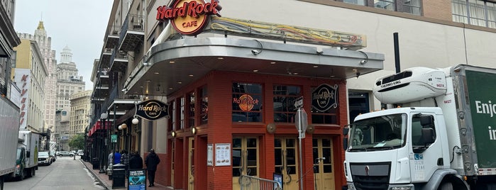 Hard Rock Cafe New Orleans is one of New Orleans 👑🎭🦪🎼🎷🎺.